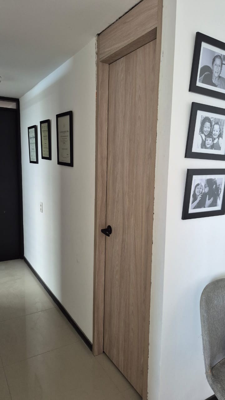 Puerta interior en aglomerado